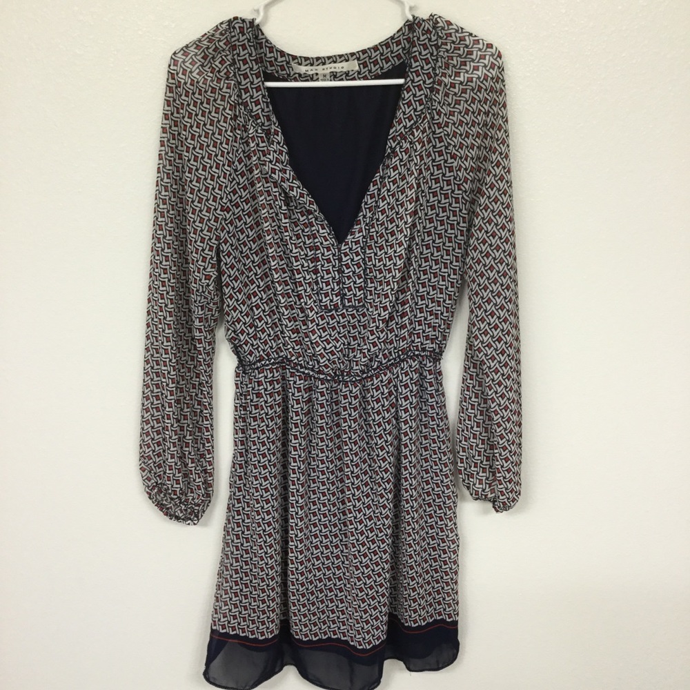 Max Studio Long Sleeve Dress